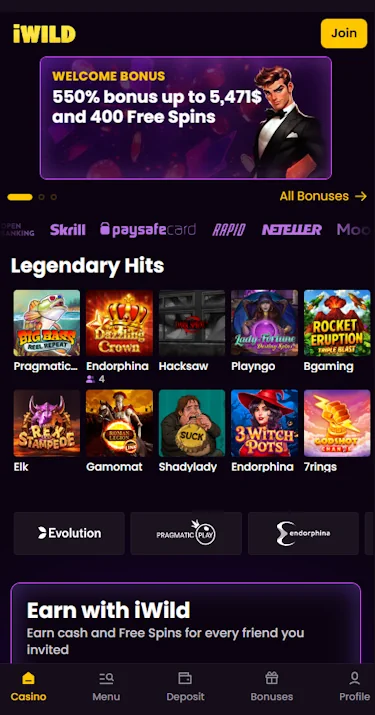 iWild Casino Online